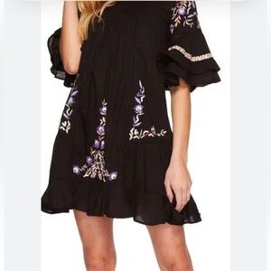 Free People Pavlo Embroidered Dress